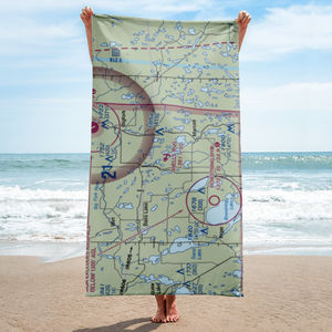 Snell's Seaplane Base (MN73) VFR Sectional Towel