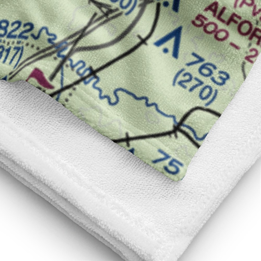 Snider Field (0IN1) VFR Sectional Towel 