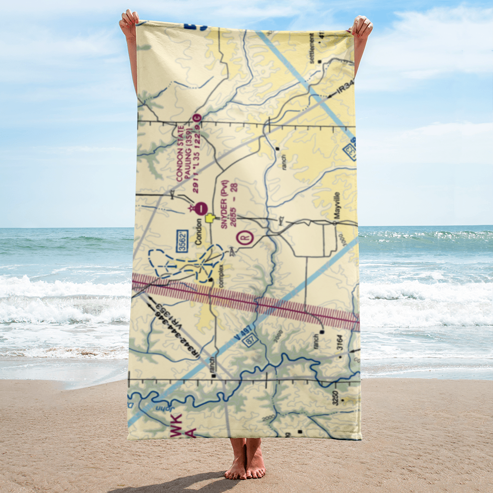 Snyder Ranch Airport (OR48) VFR Sectional Towel 