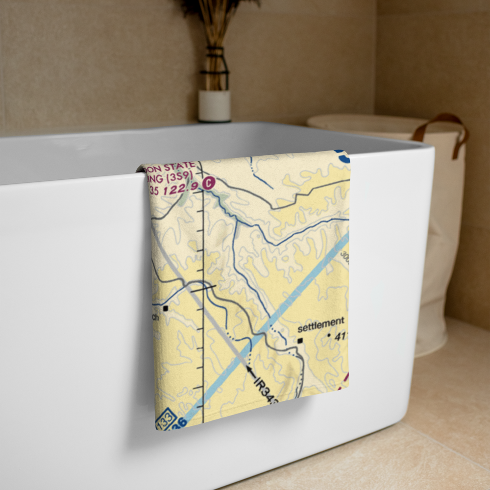 Snyder Ranch Airport (OR48) VFR Sectional Towel 