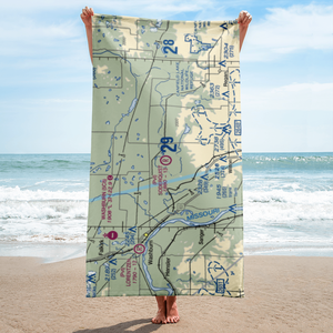 Soderquist Airport (2NA0) VFR Sectional Towel