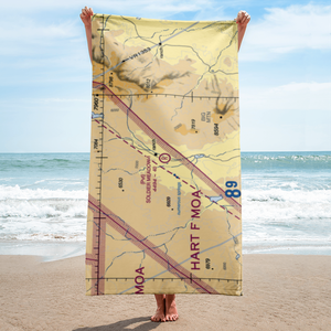 Soldier Meadow Nr 1 Airport (NV06) VFR Sectional Towel