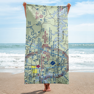 Someday Ranch Airport (MU24) VFR Sectional Towel