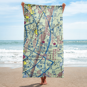 Songbird Ranch Airport (91TS) VFR Sectional Towel