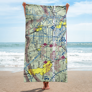 Sonoma Skypark Airport (0Q9) VFR Sectional Towel
