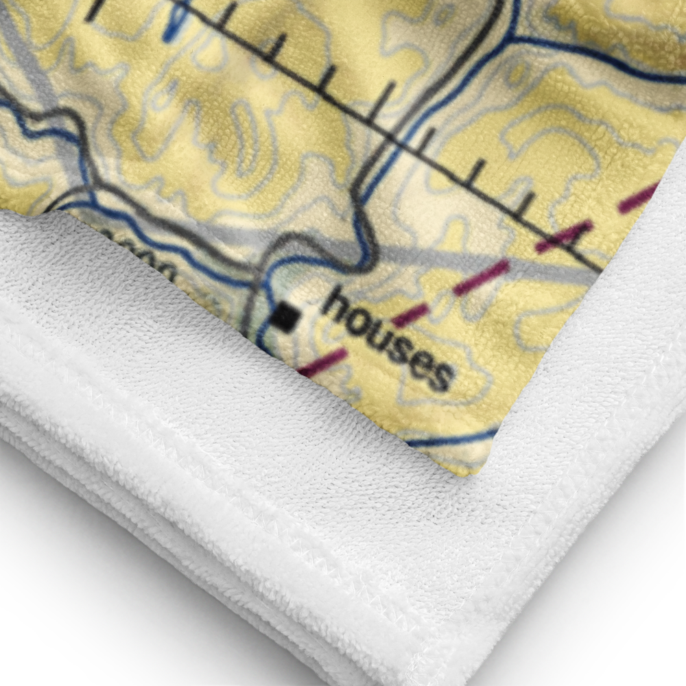 Sourdough Airport (5WA0) VFR Sectional Towel 
