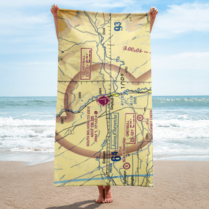 South Big Horn County Airport (GEY) VFR Sectional Towel