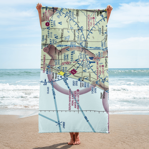 South Haven Area Regional Airport (LWA) VFR Sectional Towel