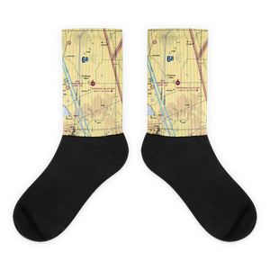 Christmas Valley Airport (62S) VFR Sectional Socks