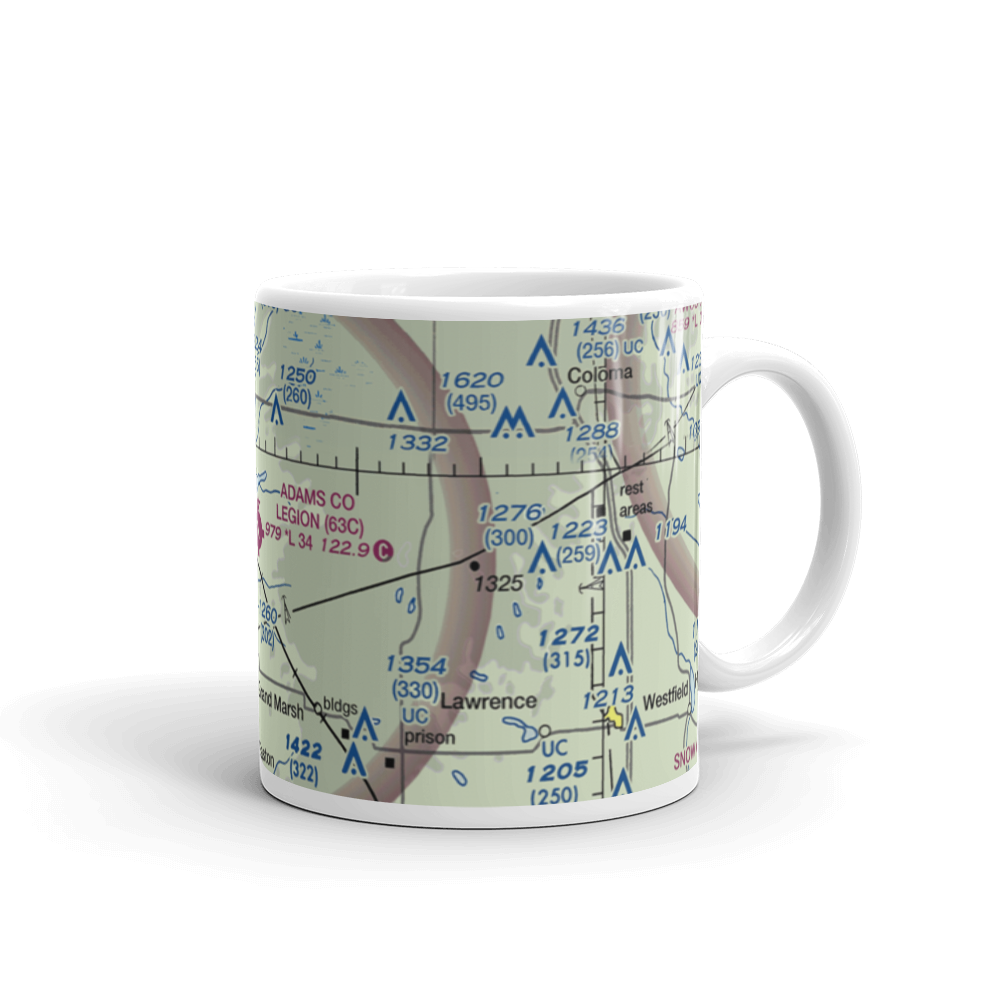 Adams County Legion Field (63C) VFR Sectional  Mug 