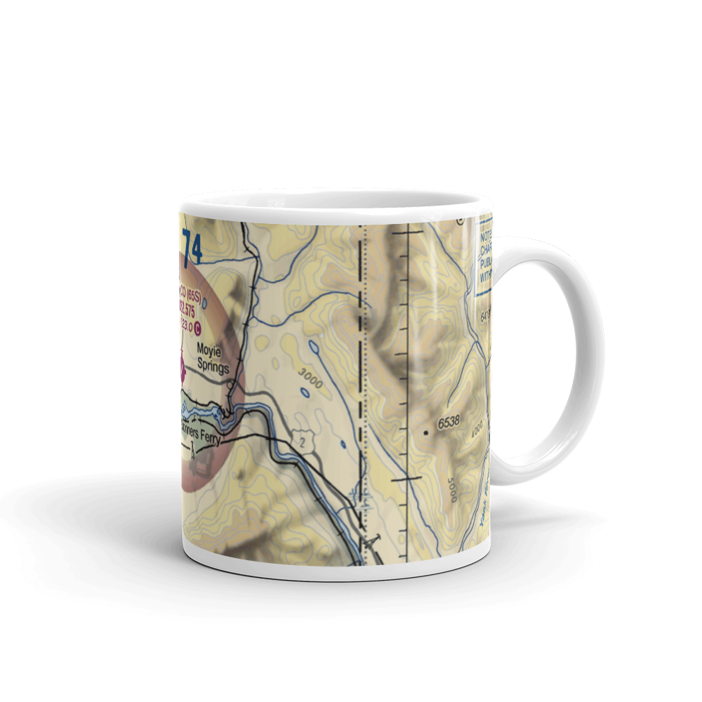 Boundary County Airport (65S) VFR Sectional  Mug 