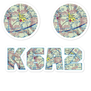 Griffin Spalding County Airport (6A2) VFR Sectional Sticker Pack