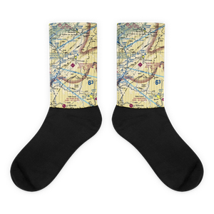 Johnson County Airport (6A4) VFR Sectional Socks