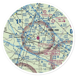 St George Airport (6J2) VFR Sectional Sticker (30 mile)