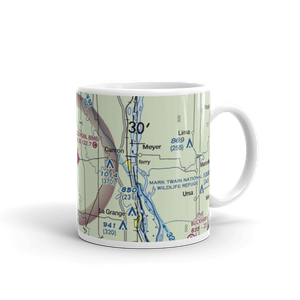 Lewis County Regional Airport (6M6) VFR Sectional  Mug