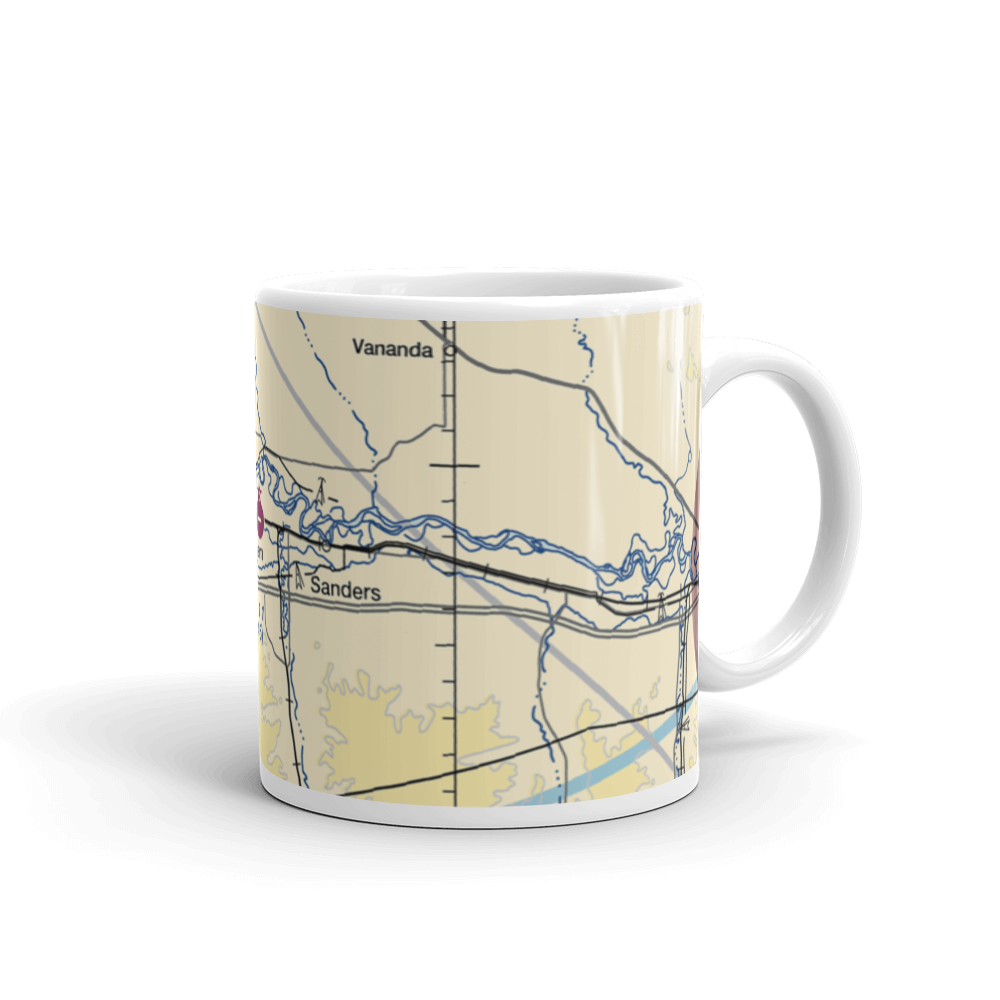 Hysham Airport (6U7) VFR Sectional  Mug 