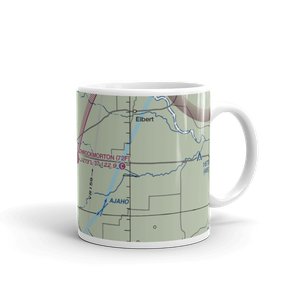 Throckmorton Municipal Airport (72F) VFR Sectional  Mug