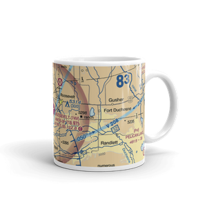 Roosevelt Municipal Airport (74V) VFR Sectional  Mug