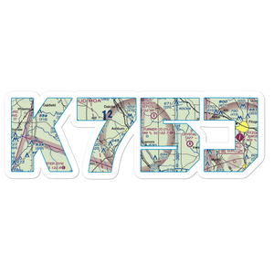 Turner County Airport (75J) VFR Sectional Sticker