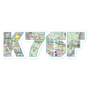 Van Zandt County Regional Airport (76F) VFR Sectional Sticker