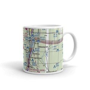 Marine City Airport (76G) VFR Sectional  Mug