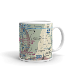 Philippi Barbour County Regional Airport (79D) VFR Sectional  Mug