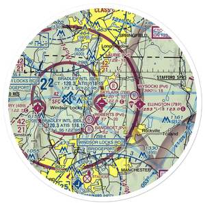 Skylark Airpark (7B6) VFR Sectional Sticker (30 mile)