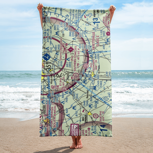 Southern Comforts Aerodrome (61NC) VFR Sectional Towel