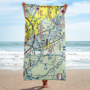 Southern Helicopters Airport (21LA) VFR Sectional Towel