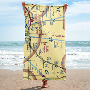 Southwest Lubbock Airport (96TS) VFR Sectional Towel