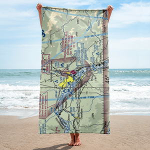 Southwest Washington Regional Airport (KLS) VFR Sectional Towel