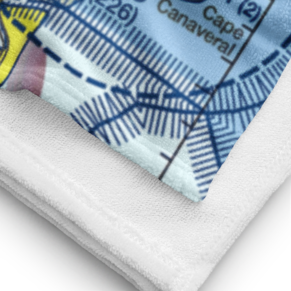 Space Coast Regional Airport (TIX) VFR Sectional Towel 