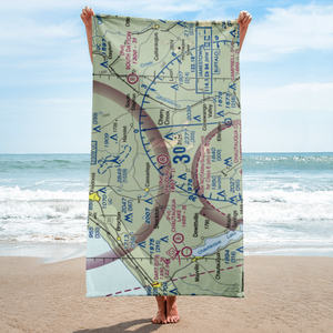 Spaudling Aerodrome (28NY) VFR Sectional Towel