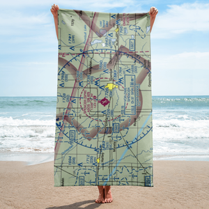 Spencer Municipal Airport (SPW) VFR Sectional Towel