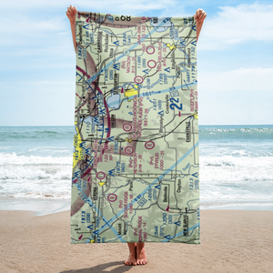 Spiegel Field (WI40) VFR Sectional Towel