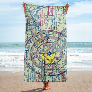 Spillers Club Airport (LA76) VFR Sectional Towel