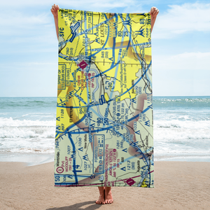 Spirit of St Louis Airport (SUS) VFR Sectional Towel