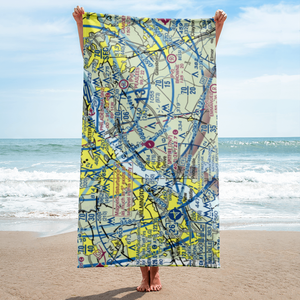 Spitfire Aerodrome (7N7) VFR Sectional Towel