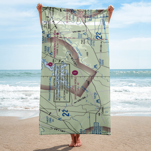 Sportsman's World Airport (TA65) VFR Sectional Towel
