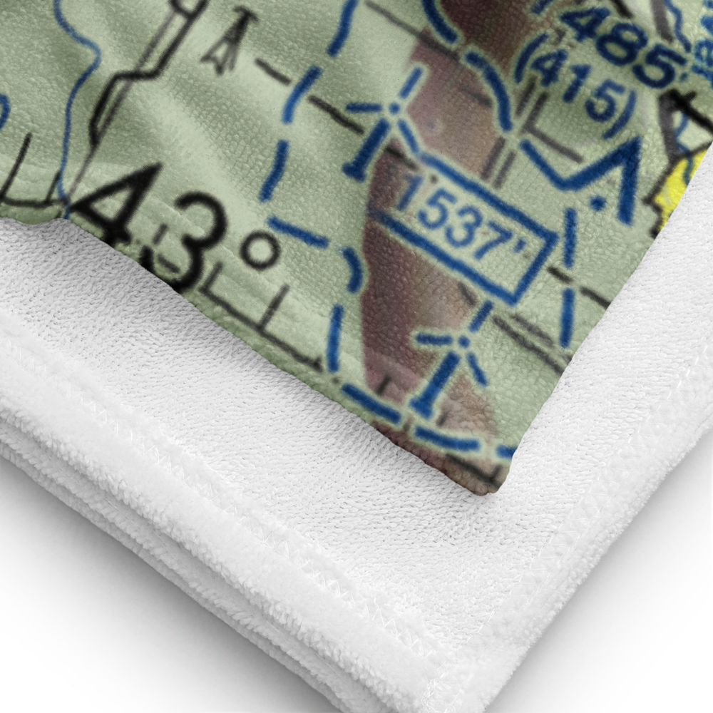 Spotts Field (05IA) VFR Sectional Towel 