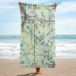 Spring Airport (86LA) VFR Sectional Towel