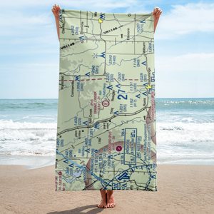 Spring Creek Ranch Airport (73OK) VFR Sectional Towel