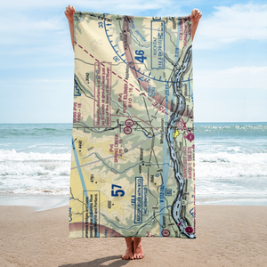 Spring Creek Ranch Airport (WA66) VFR Sectional Towel