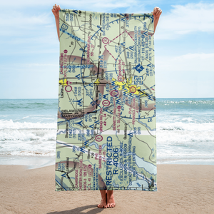 Spring Hill Airport (MD35) VFR Sectional Towel