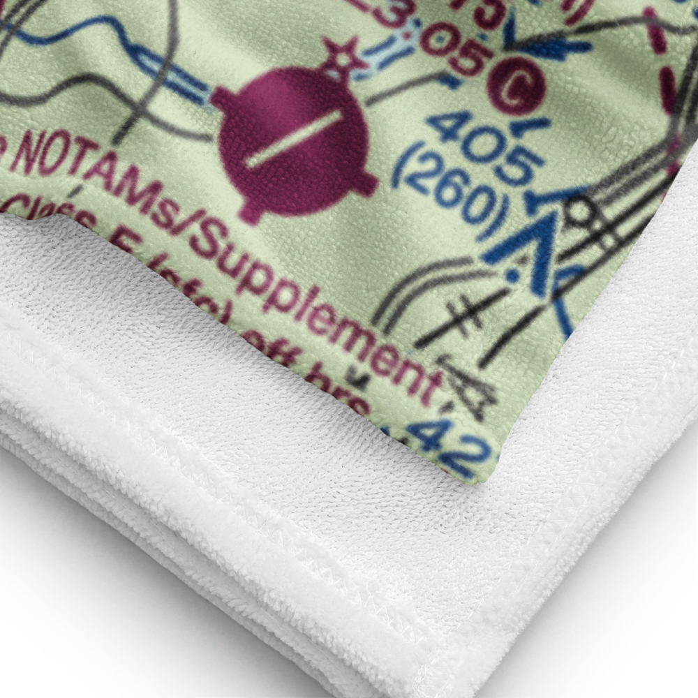Spring Paths Airport (42NC) VFR Sectional Towel 