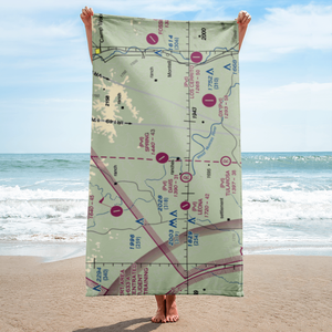 Spring Ranch Airport (3TA6) VFR Sectional Towel