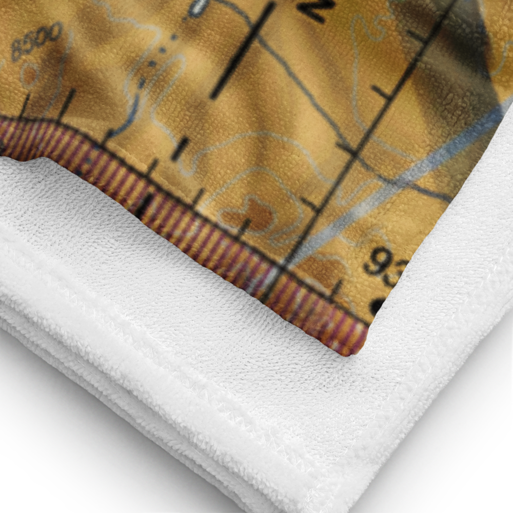 Springerville Municipal Airport (JTC) VFR Sectional Towel 