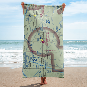 Springfield Municipal Airport (D42) VFR Sectional Towel