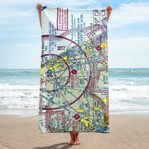Spruce Creek Airport (7FL6) VFR Sectional Towel
