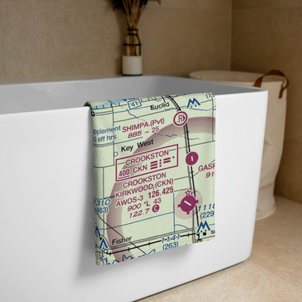 Spud Field (MN38) VFR Sectional Towel 